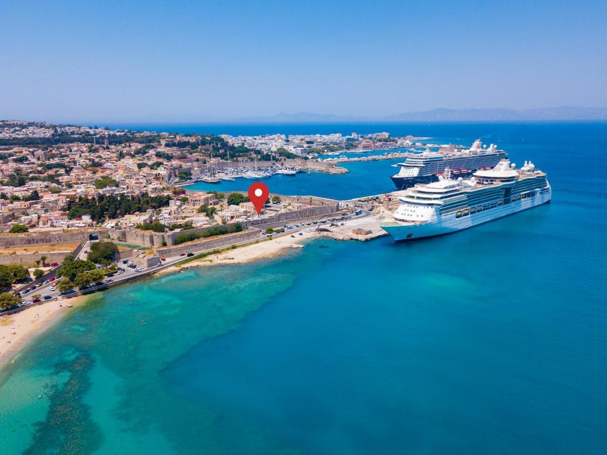 Hotel Cava D'Oro Rhodes City Exterior foto