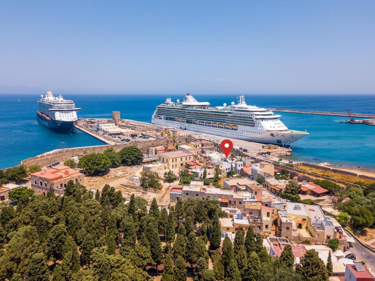 Hotel Cava D'Oro Rhodes City Exterior foto